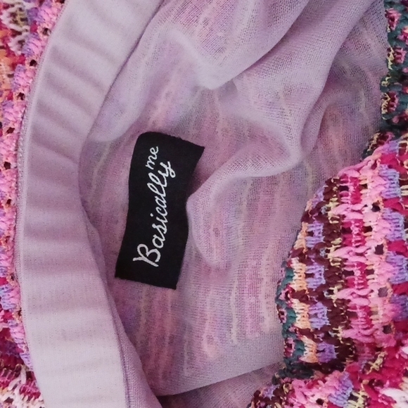 BASICALLY ME MULTICOLORED CROCHET LACE SKIRT - Picture 2 of 8